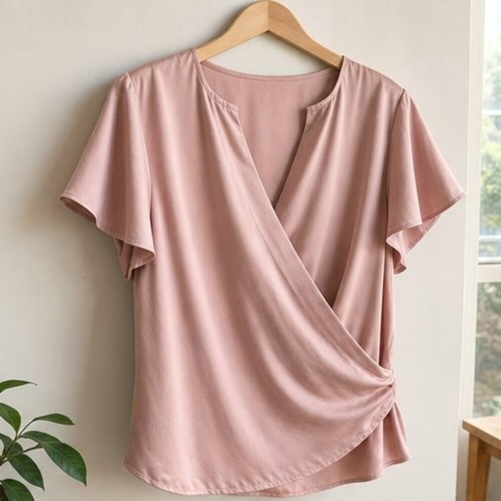Blush Smocked Top